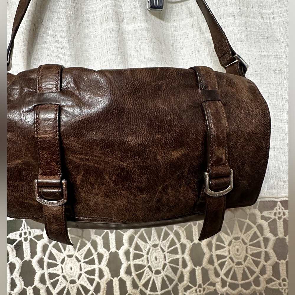 DKNY brown 90s vintage shoulder bag